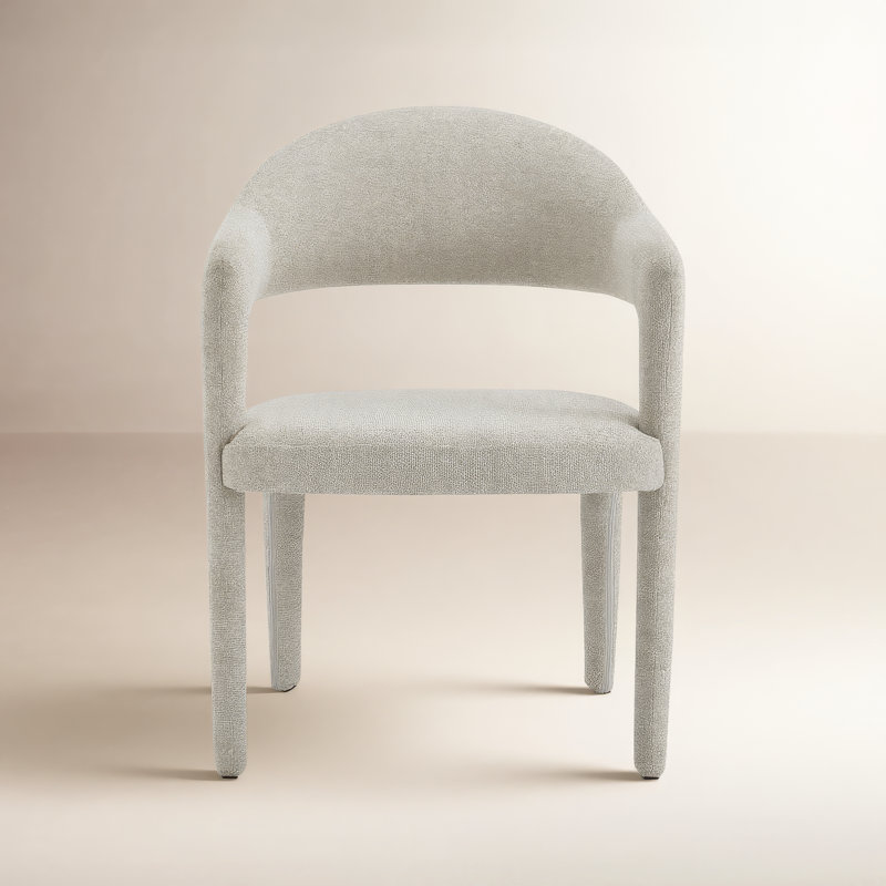 Martens Upholstered Armchair, White