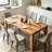 71"W Rectangular Kitchen Dining Table