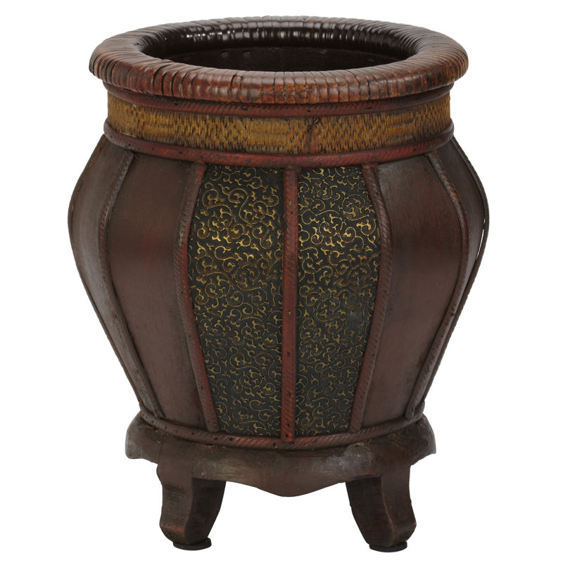 Gemma Wood Pot Planter