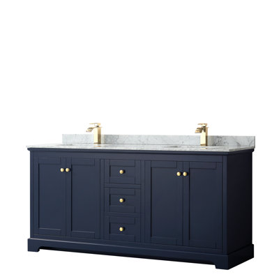 Ensemble de meuble-lavabo double 72 po Avery