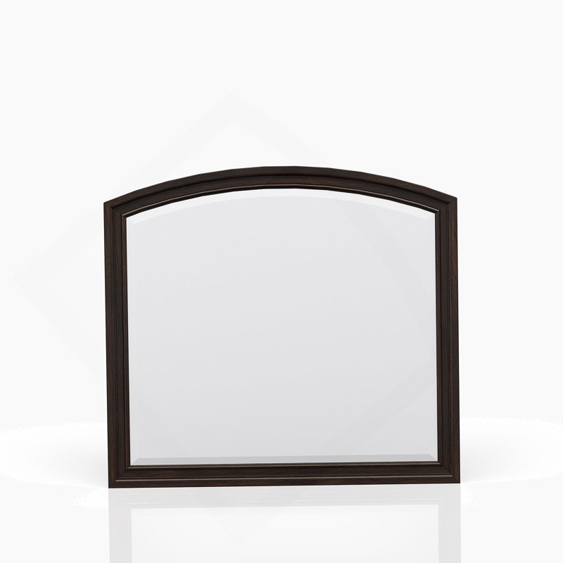 Miroir cerise foncé