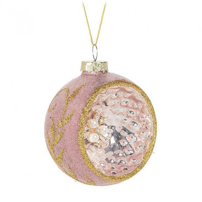3'' Glass Christmas Ornament