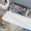 Ensemble de housse de couette Golden Blue Butterfly Wings And Flowers I BeddingMicrofiber / Polyester-1065285621
