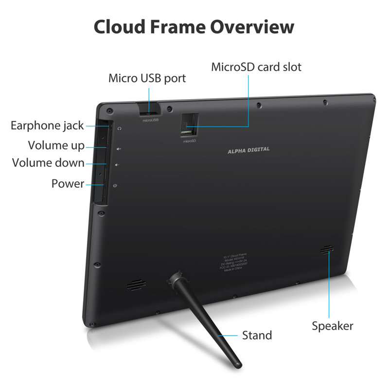 Matte Picture Frame, Black