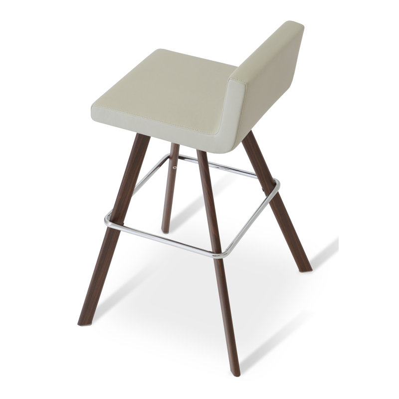Tabouret 29 "Gladwell, Bar / noyer