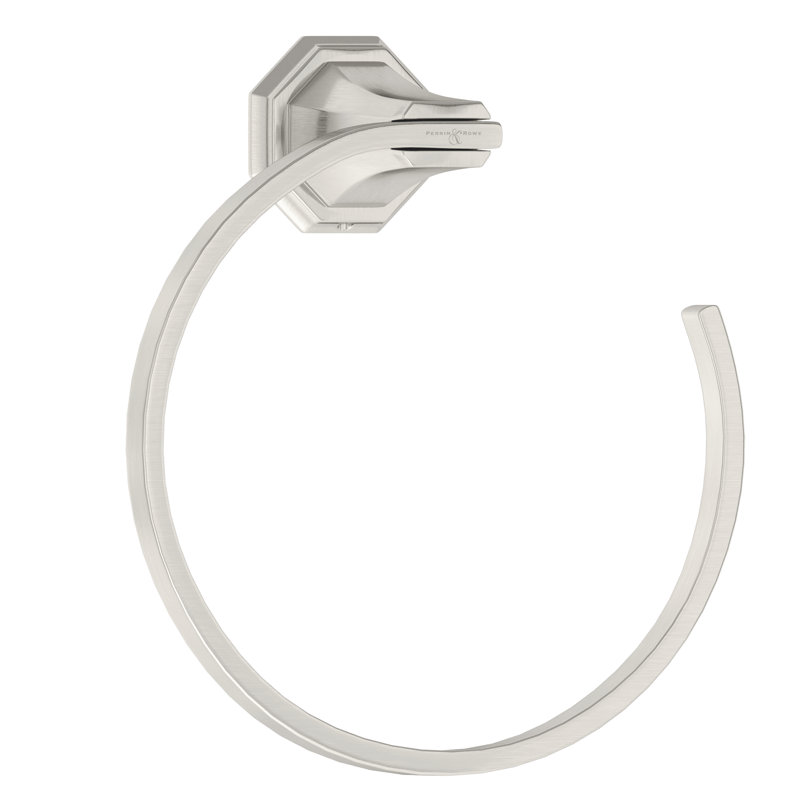 Deco™ Towel Ring, Satin Nickel