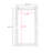 Rectangle Solid Wood Full Length Mirror-1819216386