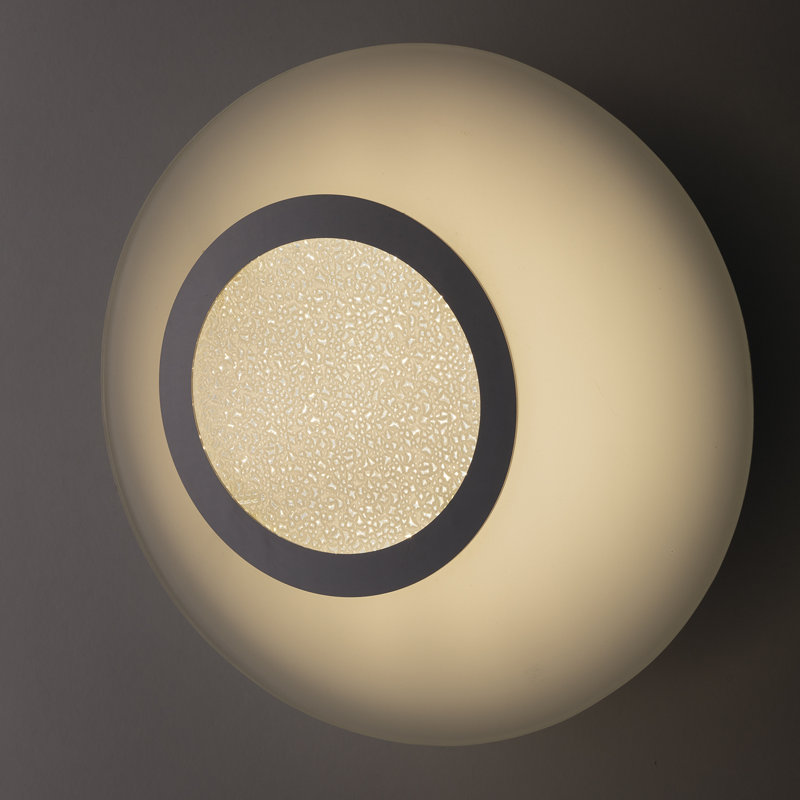 Camyra Glass LED Flush Mount, 52Cm x 60Cm x 6Cm