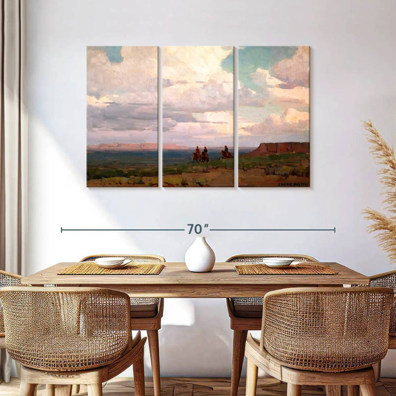 Lelar Near Canyon De Chelly, 36" H x 57" W