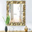 Miroir mural traditionnel floral-40100253