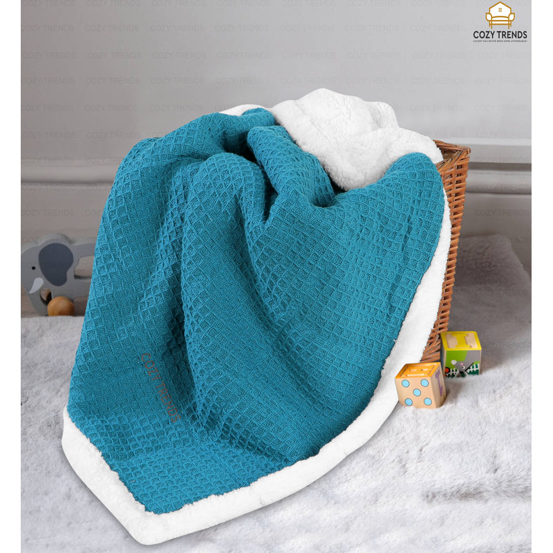 Couverture de bébé 100 % coton