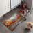 Glass Fall Pattern - 1 Piece Bone Shape Feeding Mat-101343298