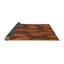 Tapis orange/brun métier tissée à la machine-342771890