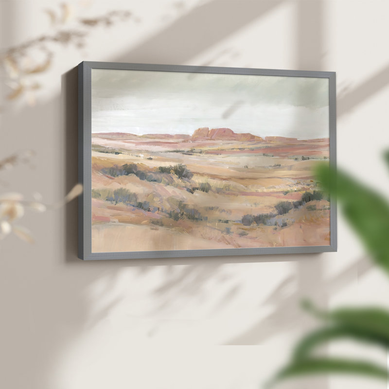 «Southwest Landscape II», reproduction encadrée, Gris, H 11 po x l 14 po