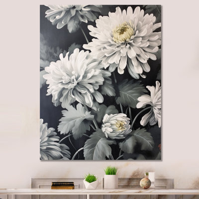 Natures Chrysanthemums Melody sur toile