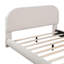 Lit plateforme en tissu d'ameublement Teddy-475627776