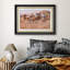«Famous Artwork Smoke» par Charles Marion Russell, reproduction d'art encadrée-91356122-91356123