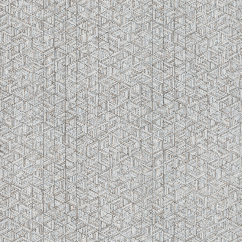 Rune Abstract Wallpaper Roll, Pewter