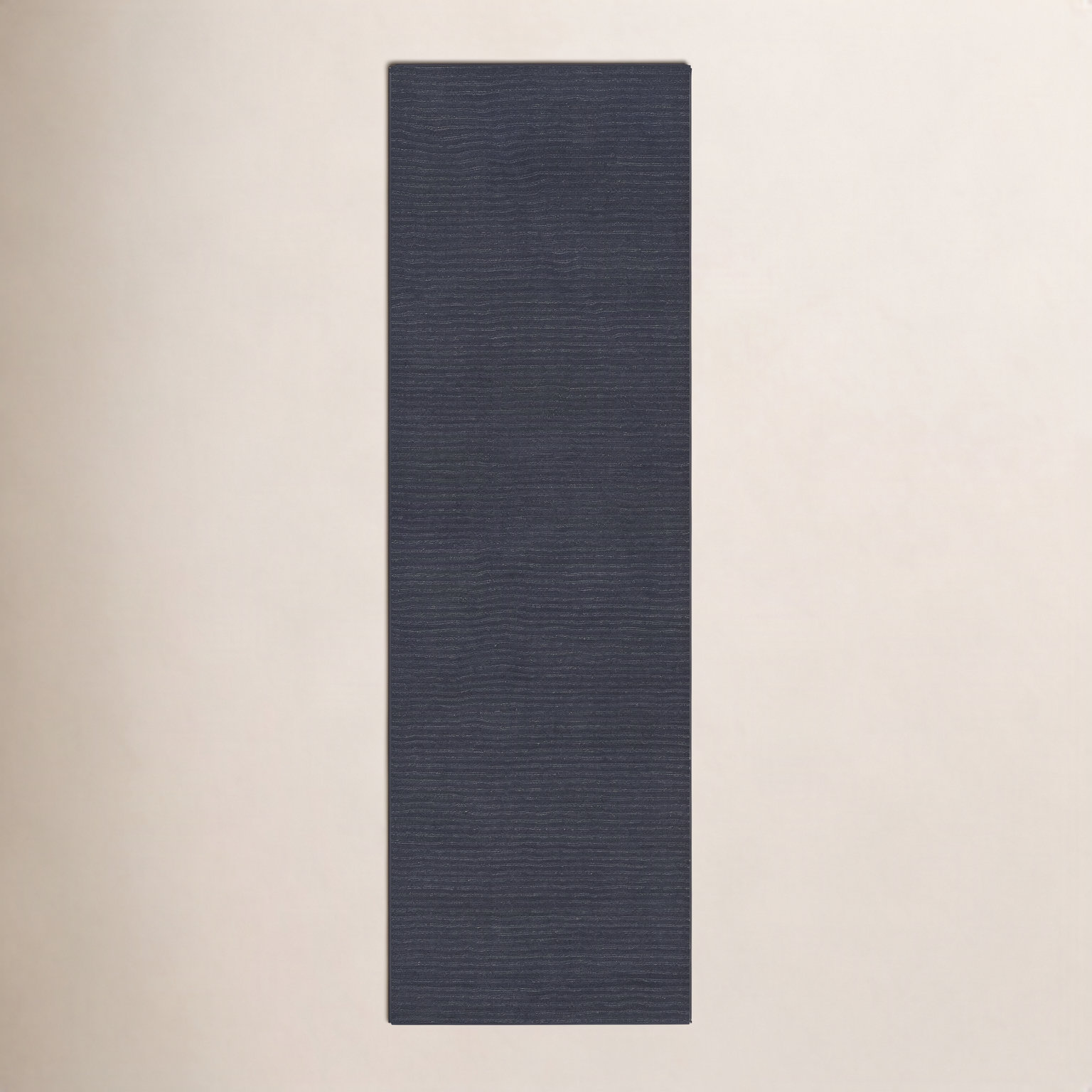 Crowe Charcoal Gray Hand-Woven Wool Rug, Runner 2'6" x 8'