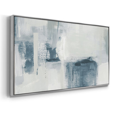 Blue Tides- Framed Gallery Wrapped Canvas -Ready to Hang