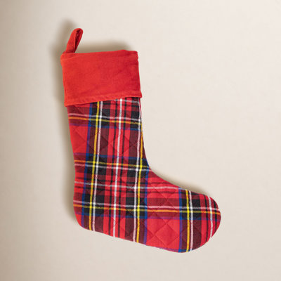 The Holiday Aisle® Quilted Stocking