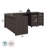 Office 500 Collection 4 Piece 60W L-Shape Computer Desk Office Set-83617966