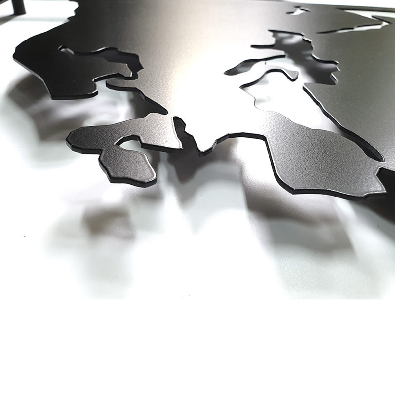 Tryptyk Industrial Cities & Countries Wall Decor on Metal