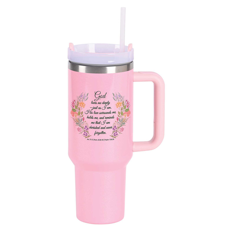 Gobelet floral God Love Me De Profond 40 oz