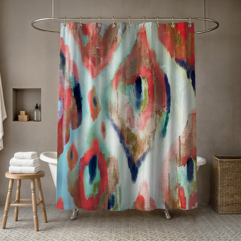 Rideau de douche simple Gotcher