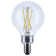 G16.5 LED Candelabra Base Clear  CCT 120 Volt