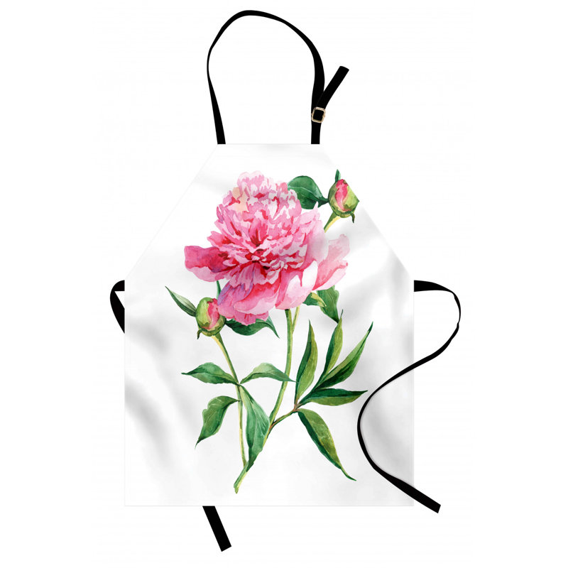 Tablier de fleur aquarelle