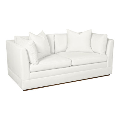 Causeuse à accoudoirs carrés 70,5 po Thom Filicia Home