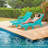 Outdoor Chaise Lounge Hdpe Reclining Chair-644212000