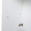 Meuble-lavabo autoportant de 48 po avec lavabo en résine, 2 coins de rangement, charnières de porte à fermeture en douceur, contreplaqué blanc brillant, sections de stratégie d'organisation, plan de clôture