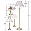 Ensemble de lampes de table et sur pied 4 pièces Oconto