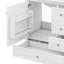 Meuble-lavabo 36 po avec lavabo en céramique, meuble-lavabo simple, meuble-lavabo avec tablette de porte et trois tiroirs-1301168865