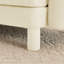 Repose-pieds Lucas en polyester beige (ne comprend que le repose-pieds, pas le canapé)-117512678