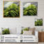 «Green Fern Forest Beauty II - Ferns», art mural-177520482-177520481