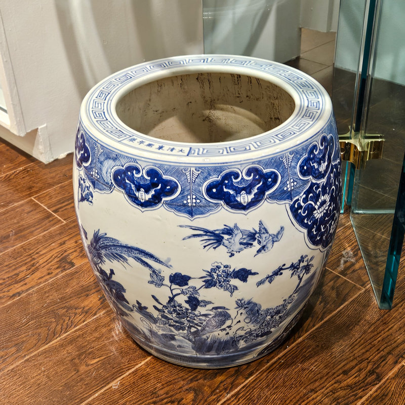 Round Ceramic Planter