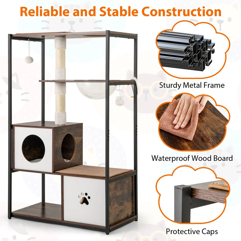 131cm H Cat Tree