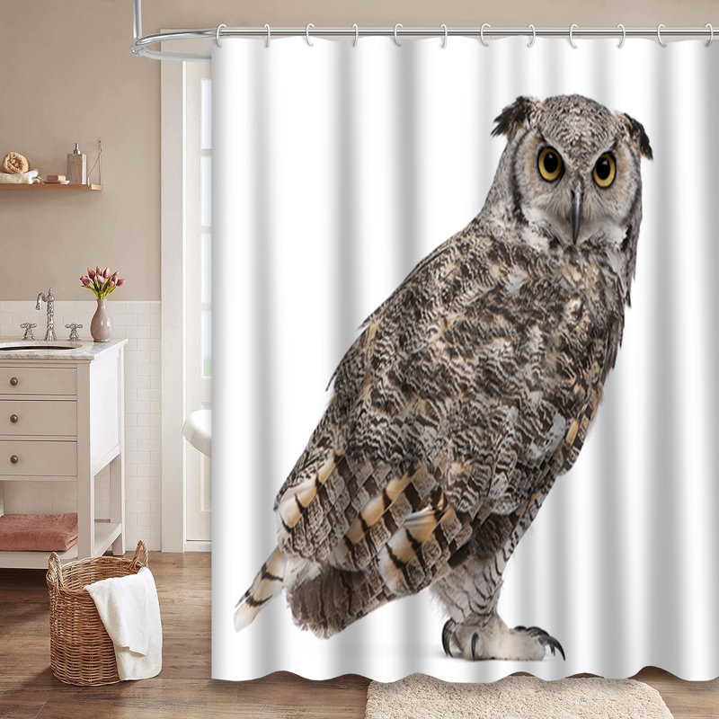Rideau de douche Great Owl, L 72 po x l 72 po
