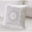 Ensemble de housse de lit de jour réversible 6 pièces avec bord festonné en blanc | Idée de cadeau