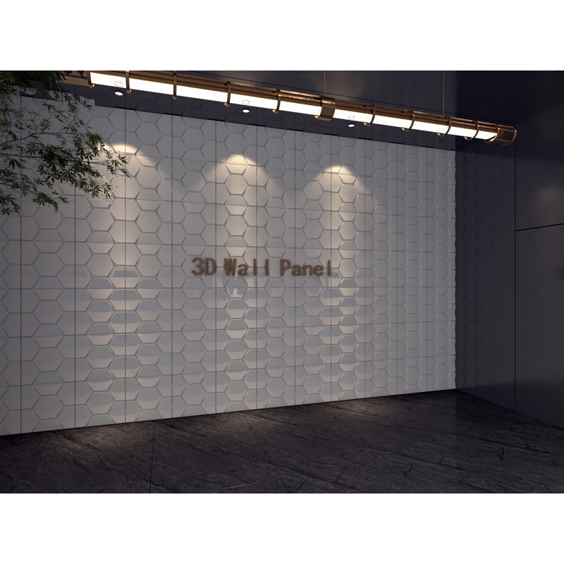 Panneau mural blanc 19,7 po x 19,7 po Falkirk Ross