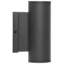 Petite applique murale 1 lumière 10K 3K / 4K / 5K CCT 10 watts avec installation vers le haut ou vers le bas finition noire 120-277 Volt-133430619-133430620-133430621