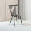 Ensemble de chaises rustiques de style campagnard moderne, facile à assembler, structure en bois massif durable, polyvalent pour n'importe quelle pièce-1211245023