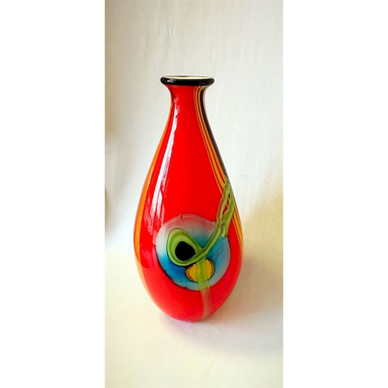 Klak Glass Table Vase, 18" H x 8" W x 8" D