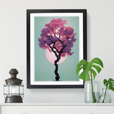 Plum Tree Vision - Framed Print