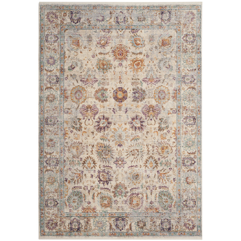 Tapis floral Soren Performance, Rectangulaire 3 pi x 5 pi