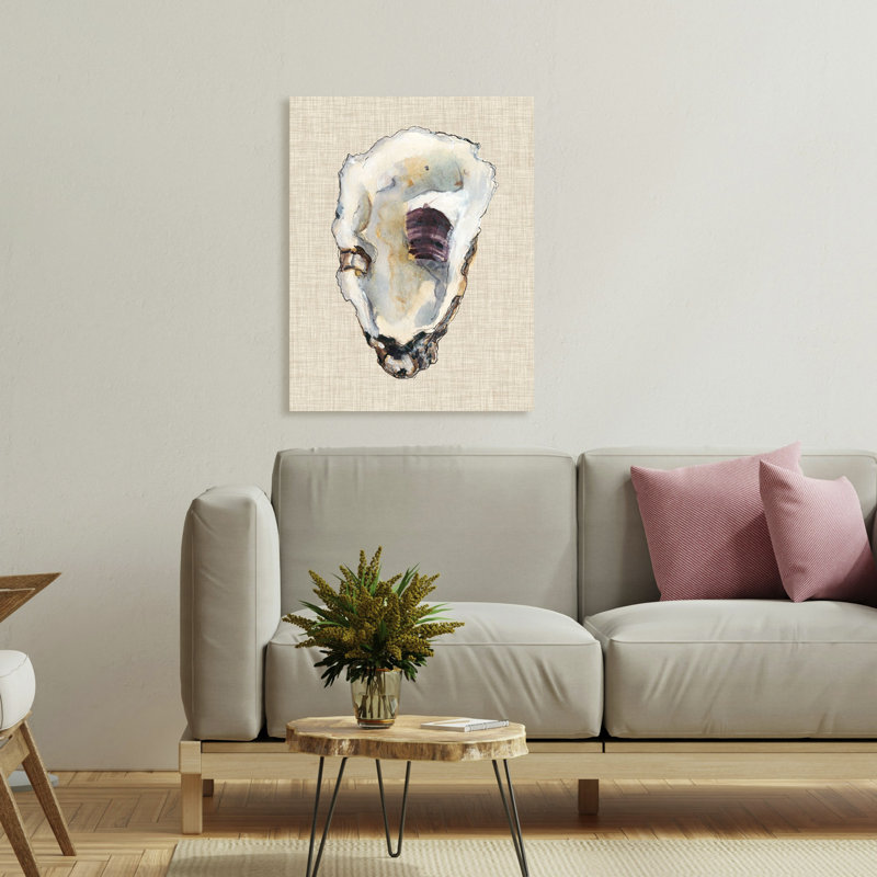 Oyster Shell Study III, estampe numérique sur toile tendue