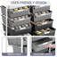 73.8cm H x 76.1cm W Book Cart-124587579